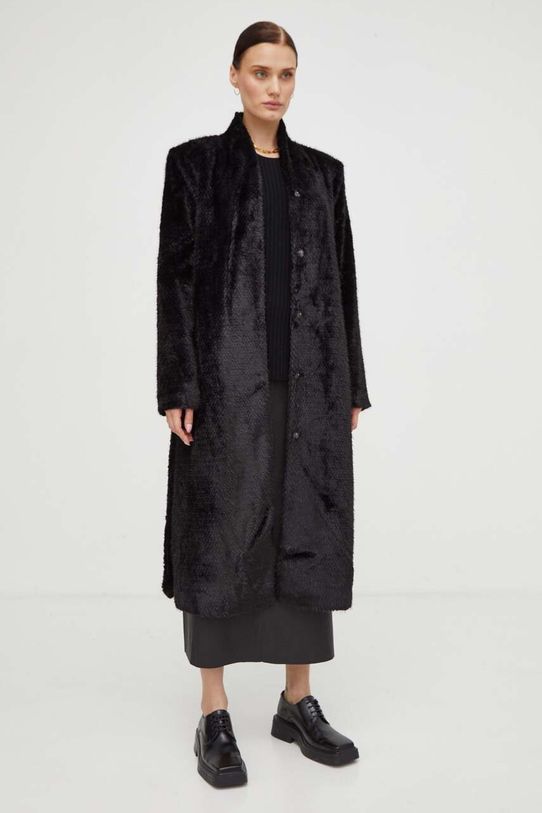 Vuneni pulover By Malene Birger Q71803026 crna AW23