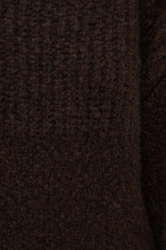 Lovechild sweter wełniany 8523463 brązowy