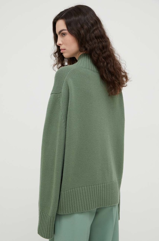 Odzież Lovechild sweter wełniany 8613459 zielony