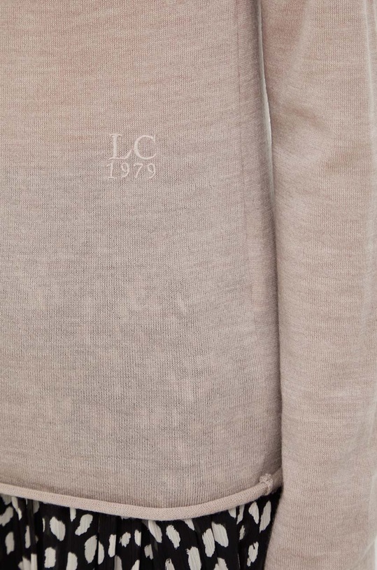 Lovechild gyapjú pulóver 8642002 bézs