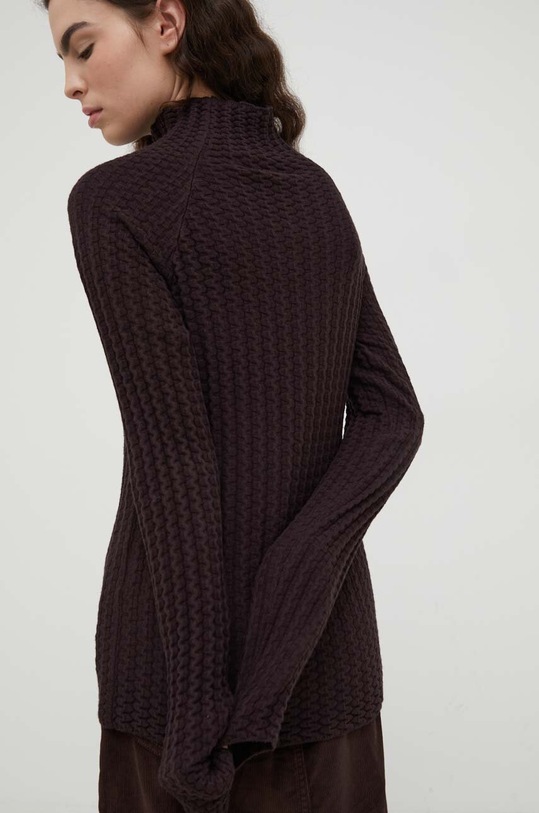 Odzież Lovechild sweter z domieszką wełny 8703456 brązowy