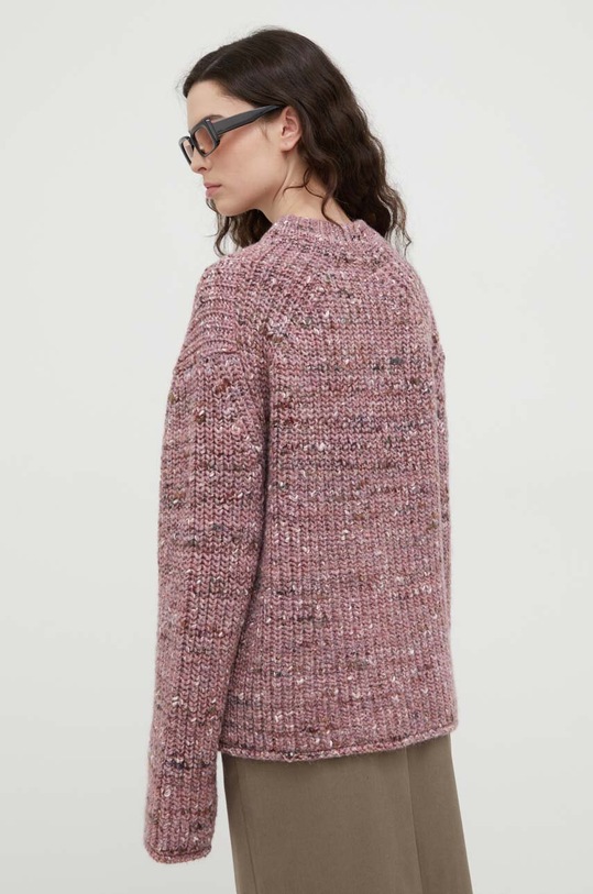 Odzież Lovechild sweter wełniany 8753455 różowy