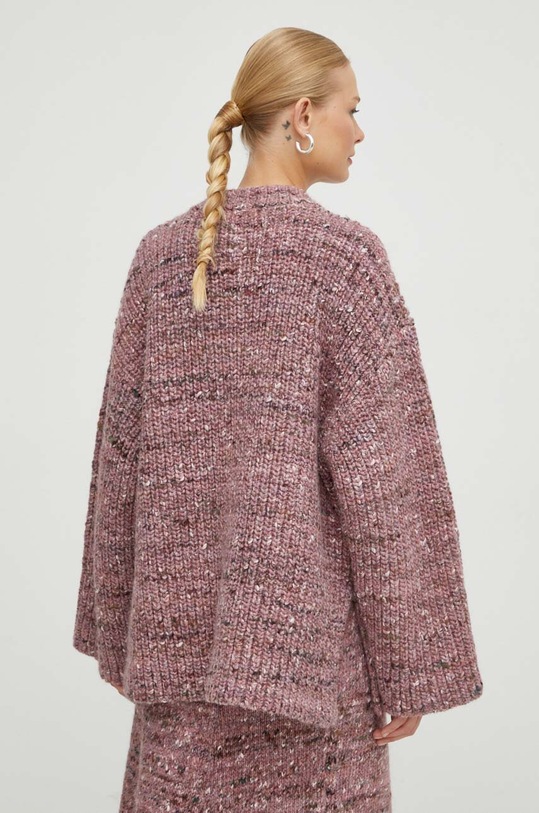 Odzież Lovechild kardigan wełniany 8763455 różowy