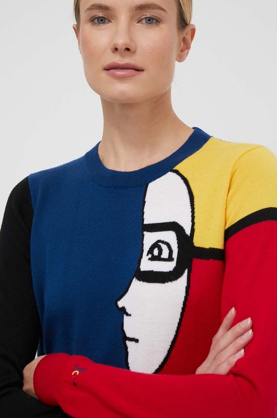 Vlněný svetr Rossignol JCC vícebarevná RLMWO11
