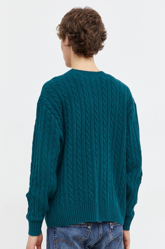 Odzież Hollister Co. sweter KI350.3200.300 zielony