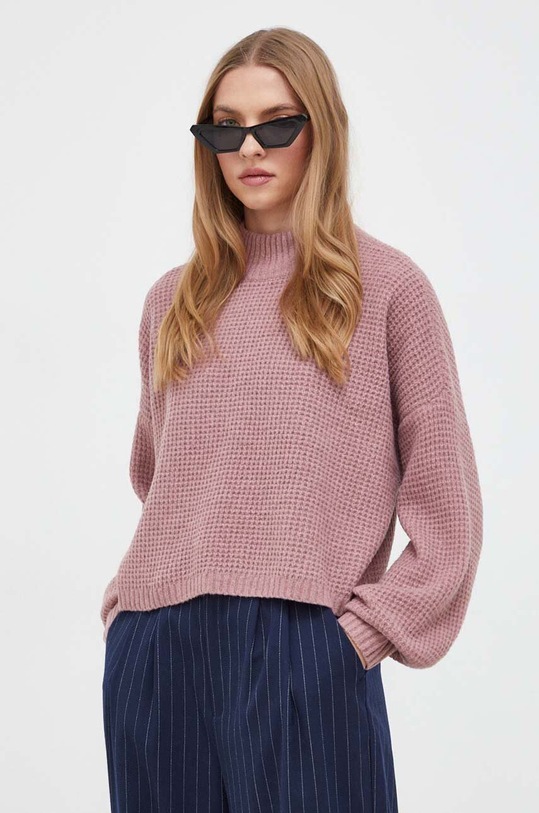 Hollister Co. sweter pozostałe różowy KI350.3203.610