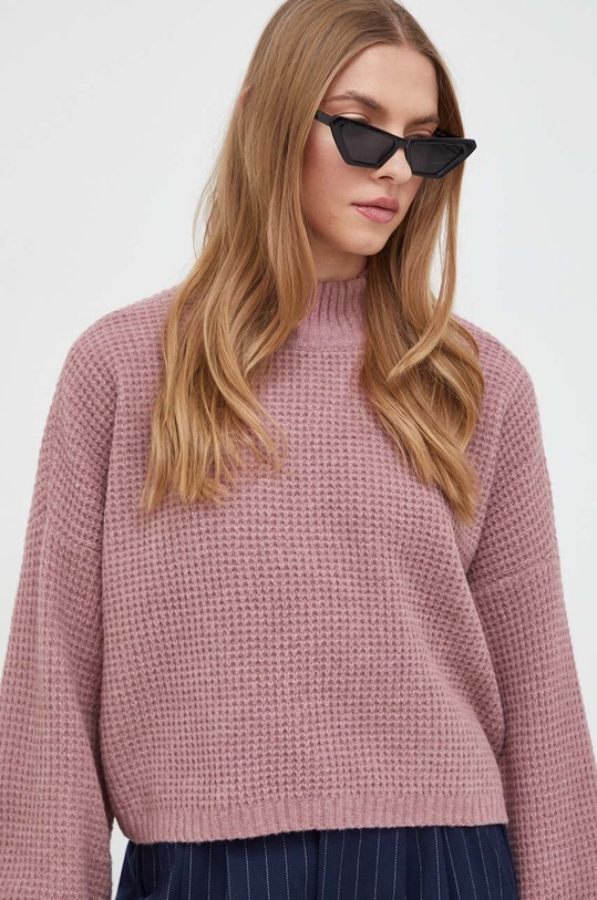 Hollister Co. sweter różowy KI350.3203.610