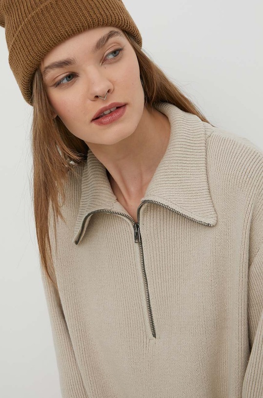 Hollister Co. sweter beżowy KI350.3215.145