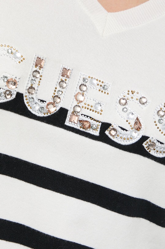 Guess sweter HAILEY beżowy W4RR37.Z2NQ2