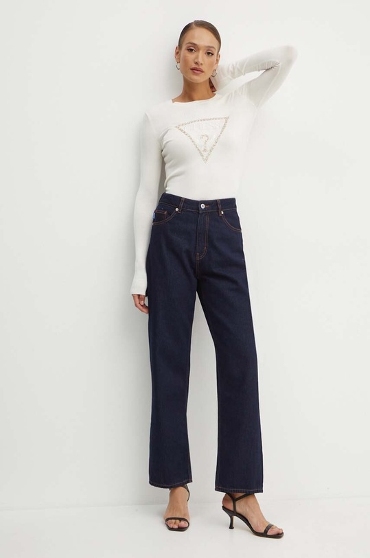 Sveter Guess W4RR53.Z2NQ2 béžová SS24