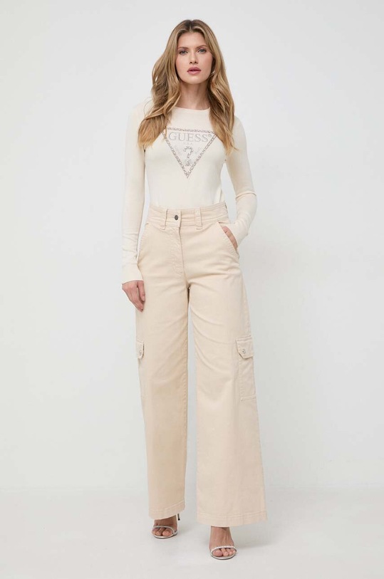 Guess sweter ROSALIE W4RR53.Z2NQ2 beżowy SS24