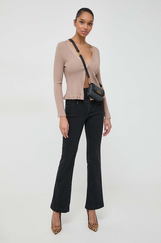 Guess kardigan ESTELLE W4RR16.Z34O0 brązowy SS24