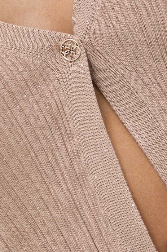 Guess kardigan ESTELLE W4RR16.Z34O0 brązowy