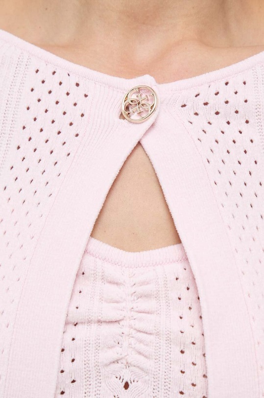 Guess kardigan CECILIA W4RR14.Z3C20 różowy