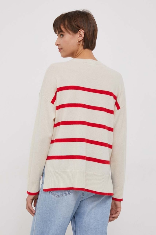 Одяг Светр з кашеміру United Colors of Benetton 10K1E108K.61N бежевий