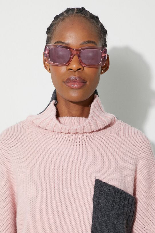 Вовняний светр JW Anderson KW1004.YN0144 рожевий