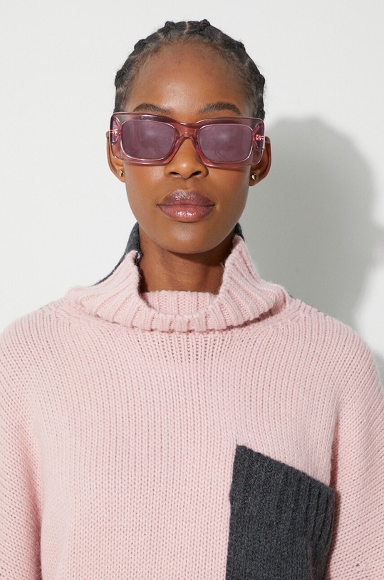 Vlněný svetr JW Anderson KW1004.YN0144 růžová