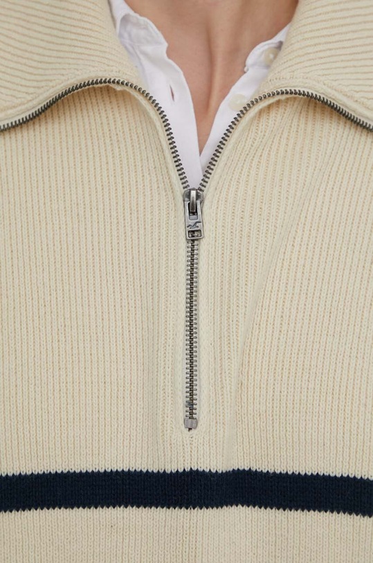 Hollister Co. sweter KI350.3235.174 beżowy