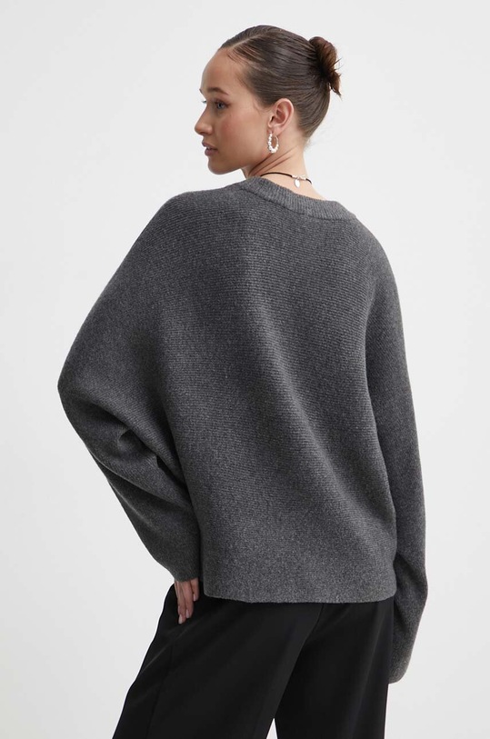 Odzież Abercrombie & Fitch sweter z domieszką wełny KI150.3260.112 szary