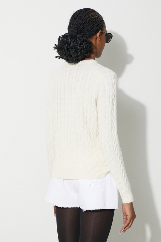 Clothing Lacoste wool jumper AF0633 beige