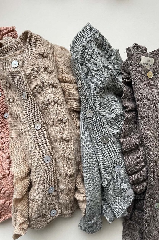 Detský vlnený kardigan Konges Sløjd KS5923