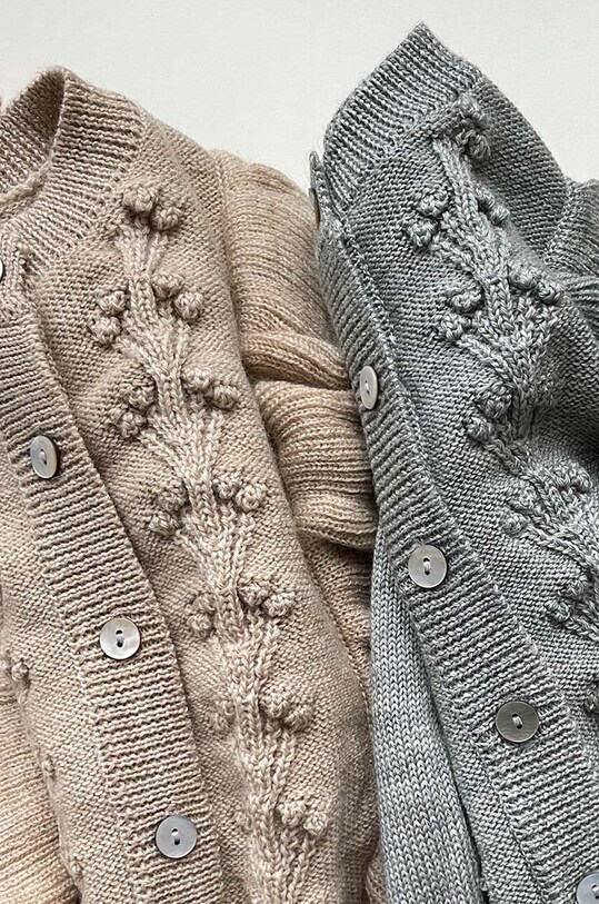 Konges Sløjd cardigan copii KS5980 gri