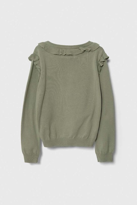 Guess gyerek pamut kardigán K3YR02.Z3820.9BYX zöld AW23