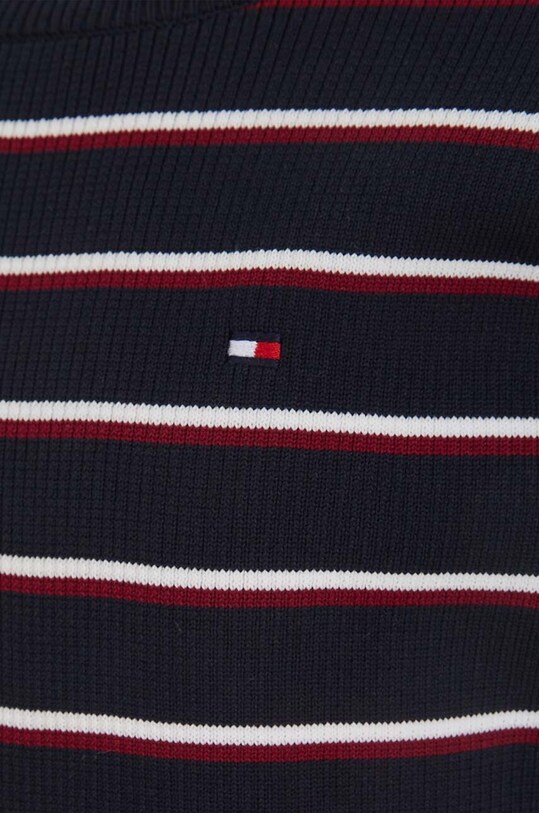 Παιδικό πουλόβερ Tommy Hilfiger σκούρο μπλε KG0KG07652.9BYX