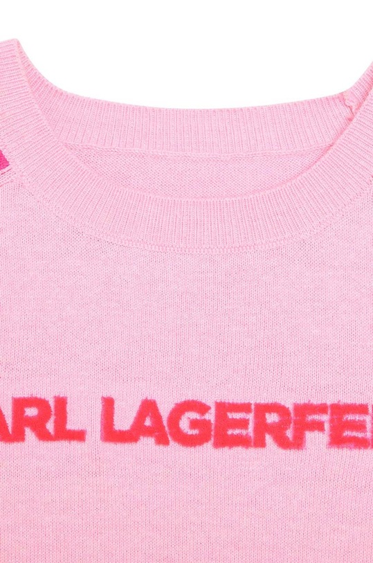 Fete Karl Lagerfeld pulover copii Z15454.114.150 roz