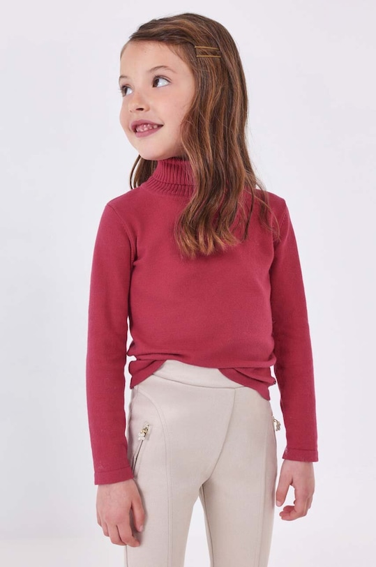 Mayoral sweter dziecięcy pozostałe fioletowy 313.6E.Mini.9BYX