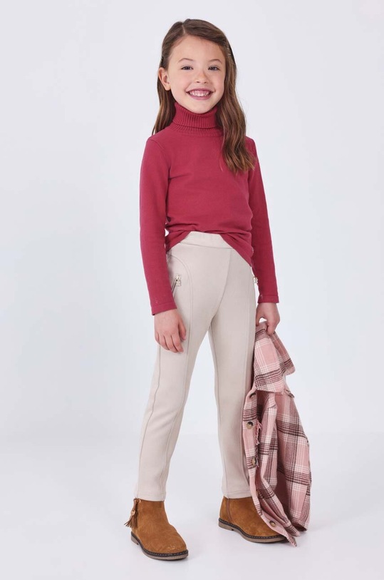 Mayoral sweter dziecięcy 313.6E.Mini.9BYX fioletowy AW23