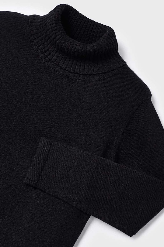 Dziewczynka Mayoral sweter dziecięcy 313.6E.Mini.9BYX czarny