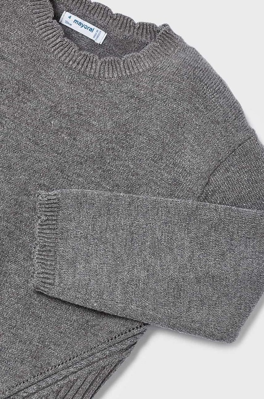 Dziewczynka Mayoral sweter dziecięcy 319.6B.Mini.9BYX szary