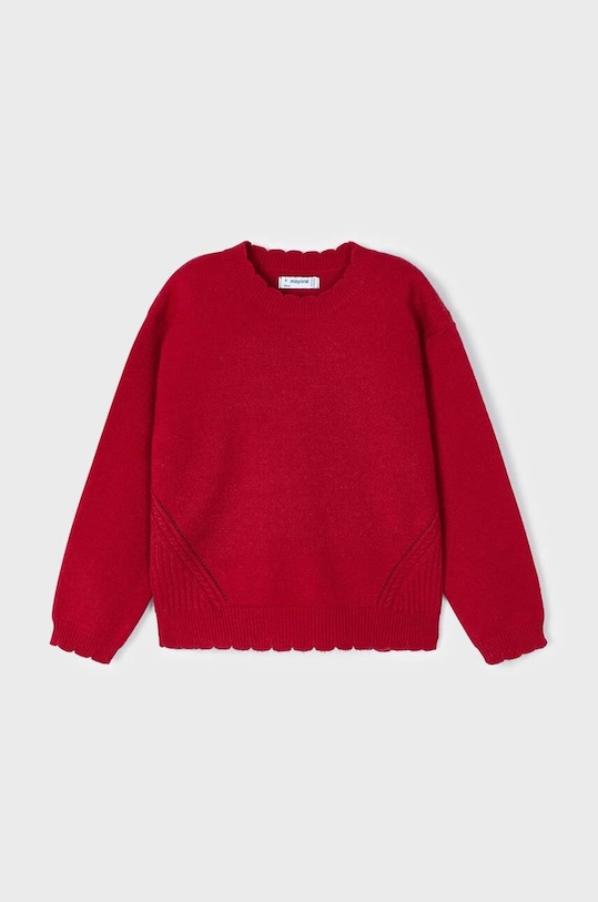 Κοριτσίστικα Παιδικό πουλόβερ Mayoral 319.6B.Mini.9BYX κόκκινο