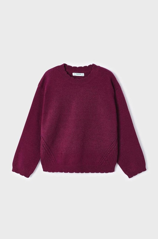 Mayoral sweter dziecięcy pozostałe bordowy 319.6B.Mini.9BYX