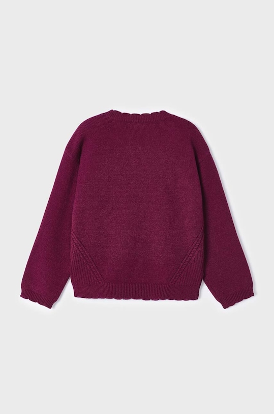 Mayoral sweter dziecięcy 319.6B.Mini.9BYX bordowy AW23
