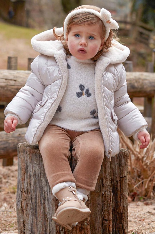 Mayoral sweter niemowlęcy beżowy 2310.4D.Baby.9BYX