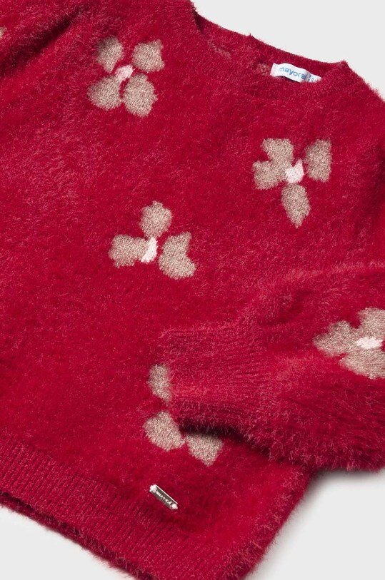 Dziewczynka Mayoral sweter niemowlęcy 2310.4D.Baby.9BYX czerwony