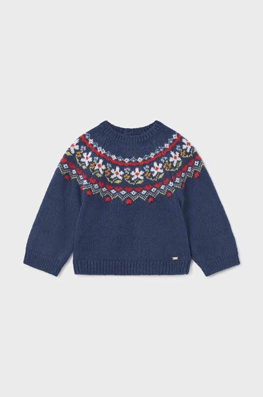 Mayoral pulover bebe cu modele bleumarin 2311.4F.Baby.9BYX