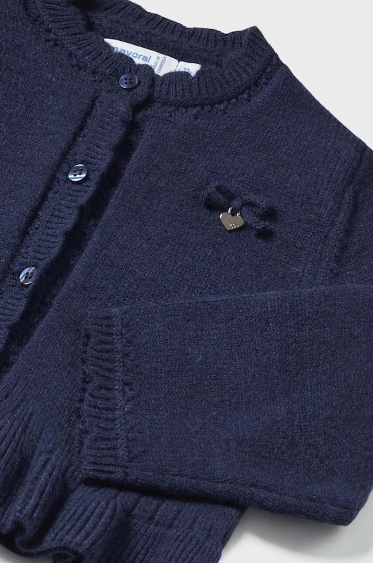 DÍVKA Kojenecký kardigan Mayoral 2313.4C.Baby.9BYX námořnická modř