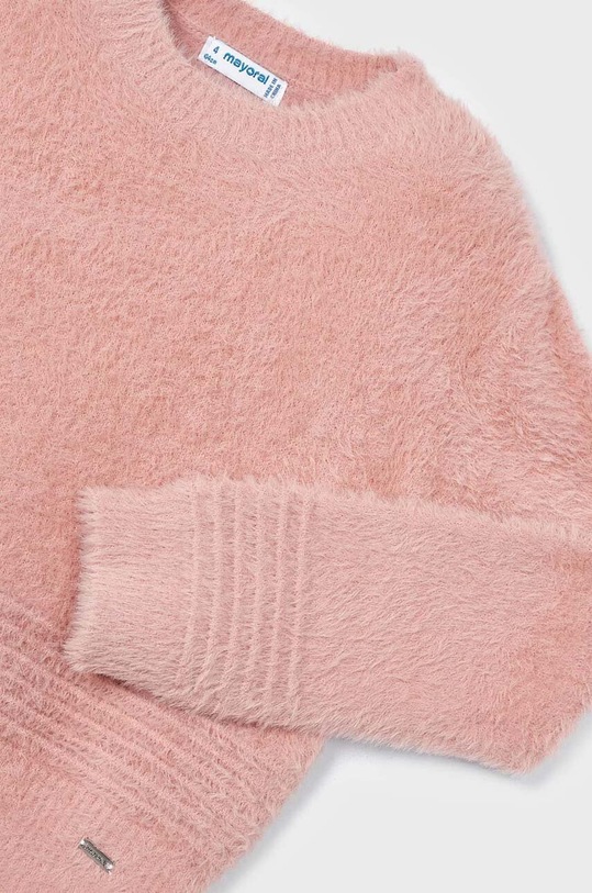 DÍVKA Dětský svetr Mayoral 4305.6F.Mini.9BYX růžová