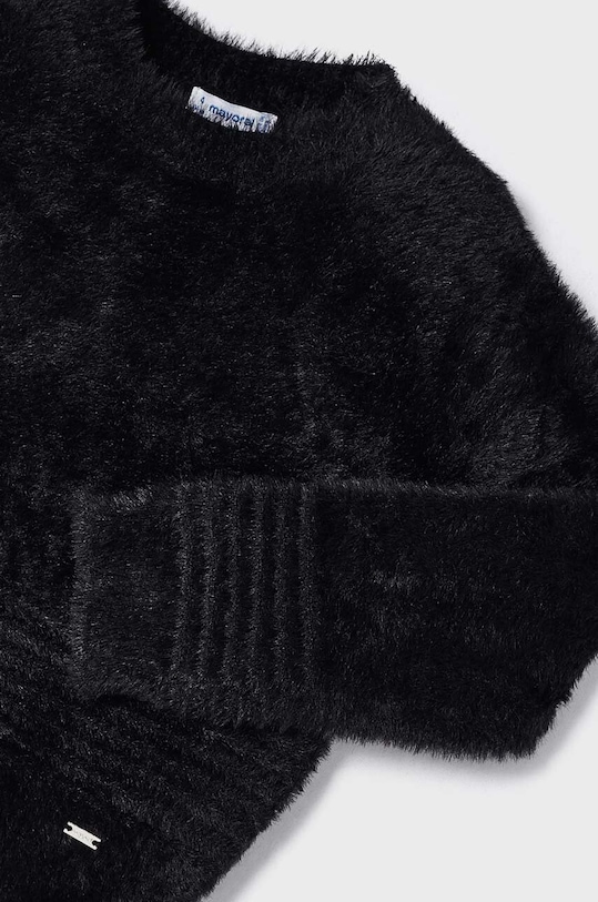 Dziewczynka Mayoral sweter dziecięcy 4305.6F.Mini.9BYX czarny