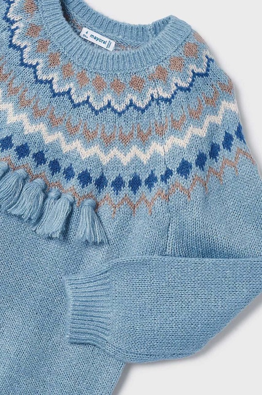 Dziewczynka Mayoral sweter dziecięcy 4307.6G.Mini.9BYX szary