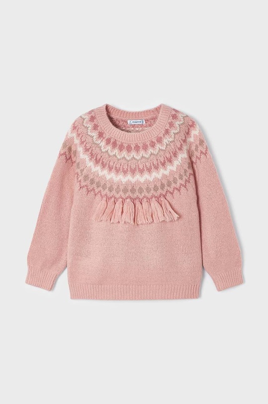 Mayoral sweter dziecięcy pozostałe różowy 4307.6G.Mini.9BYX