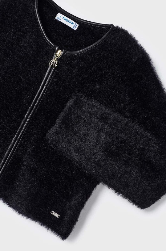Dziewczynka Mayoral kardigan dziecięcy 4308.6C.Mini.9BYX czarny