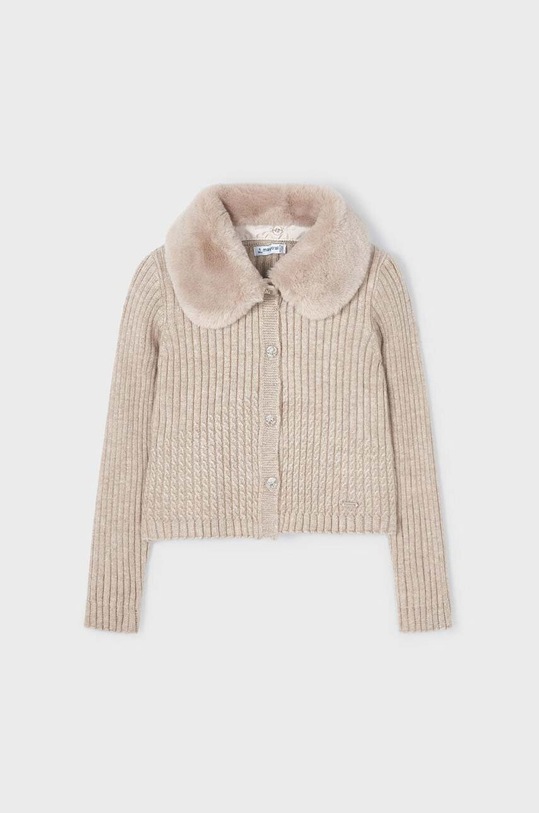 Mayoral kardigan dziecięcy 4309.6B.Mini.9BYX beżowy AW23