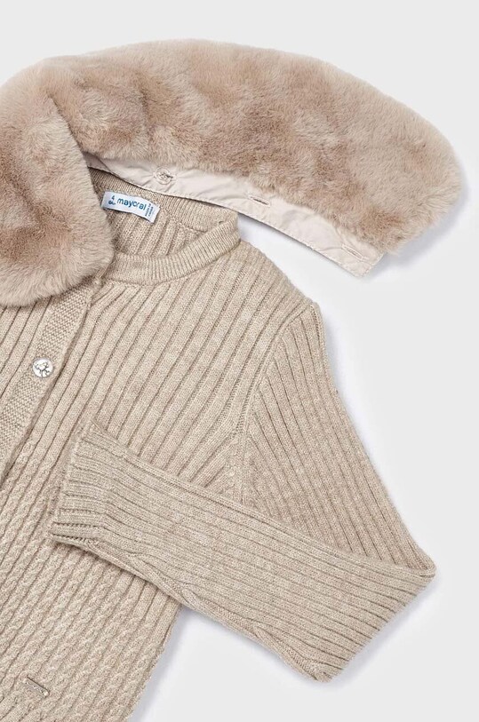Mayoral kardigan dziecięcy beżowy 4309.6B.Mini.9BYX