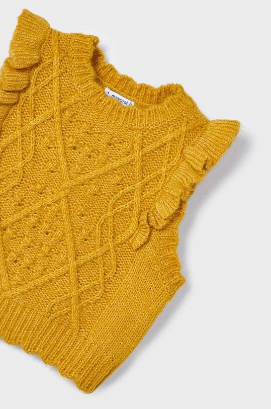 Mayoral vesta copii galben 4313.6C.Mini.9BYX