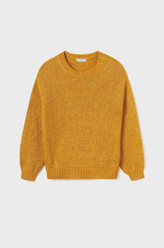 Mayoral sweter dziecięcy żółty 7304.8C.Junior.9BYX