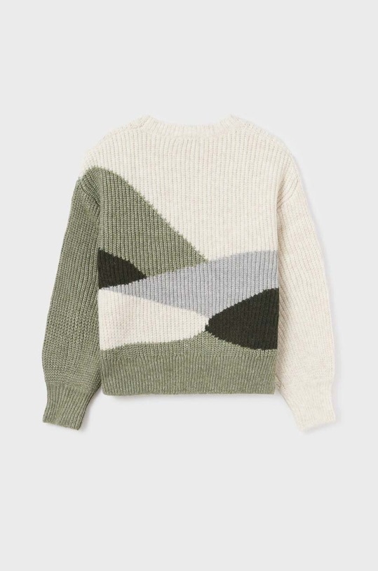Mayoral pulover pentru copii din amestec de lana verde 7306.8D.Junior.9BYX